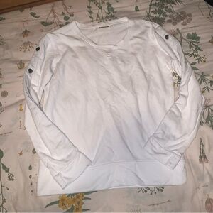 Monrow long sleeve top tencel/cotton